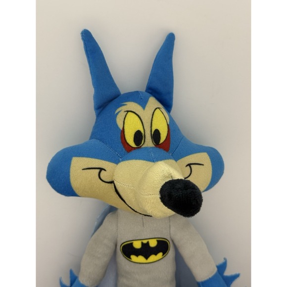 NWT‎ Wile E. Coyote Batman Costume Plush Warner Bros. 100th Anniversary Edition - Picture 2 of 6